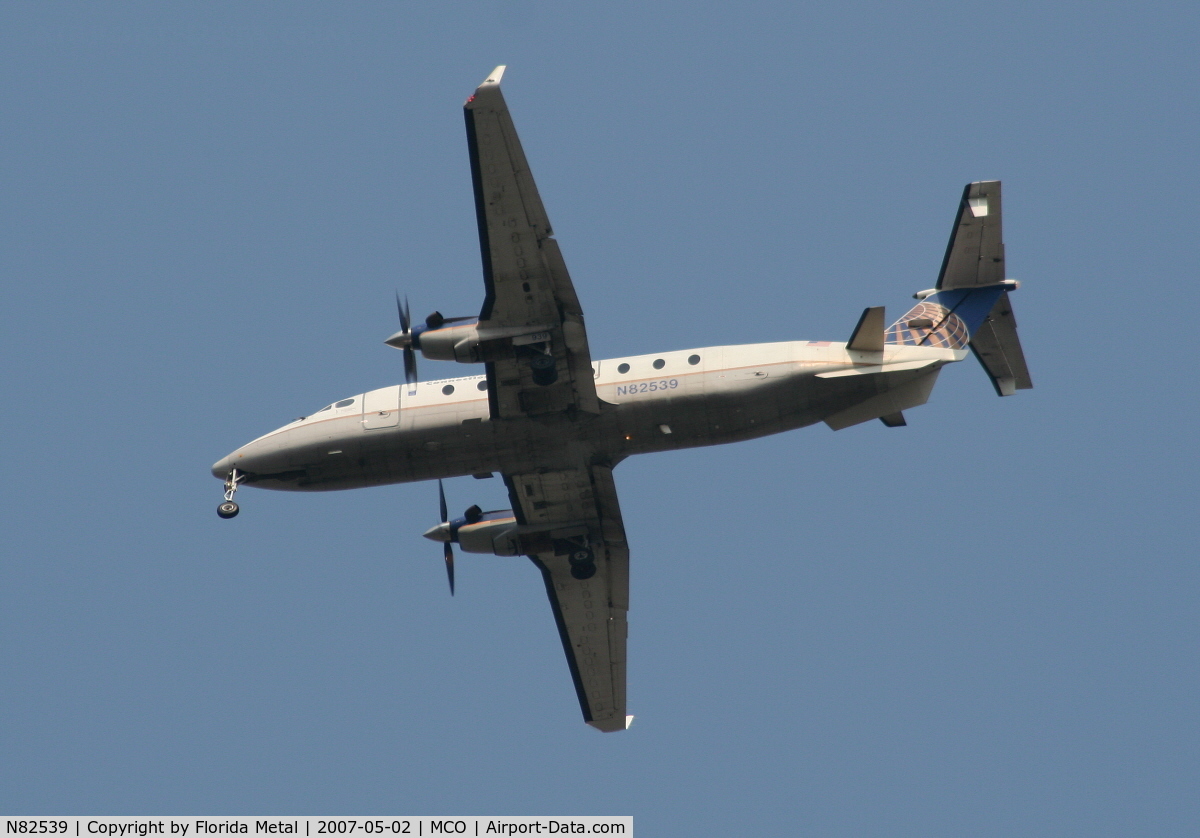 N82539, 1995 Beech 1900D C/N UE-168, Continental Express