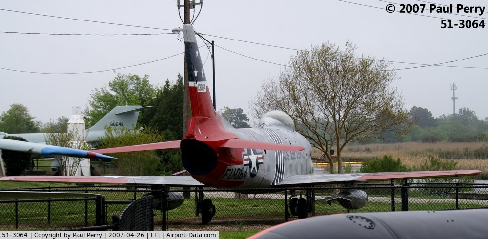 51-3064, 1951 North American F-86L Sabre C/N 177-121, Plenty of MiG pilots would have paid for this location
