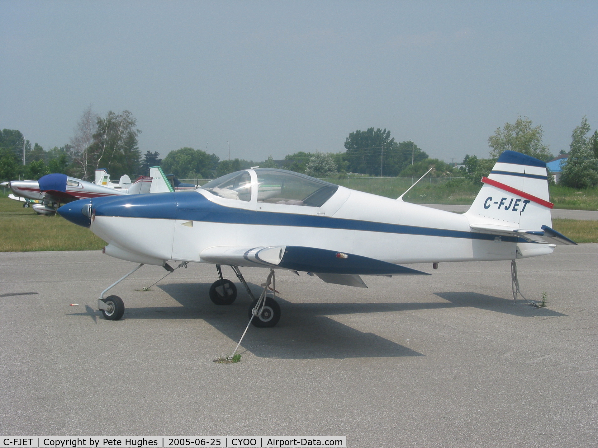 C-FJET, 1996 Vans RV-6A C/N 21445, C-FJET  RV-6 at Oshawa