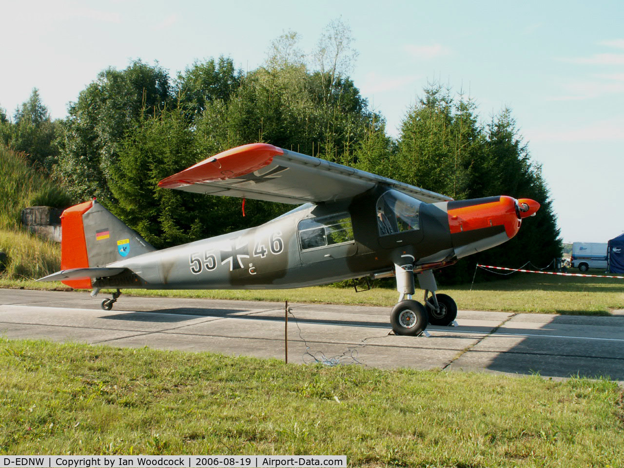 D-EDNW, Dornier Do-27B-1 C/N 176, Dornier Do-27 B-1/Laage Show (also carries 55+46)