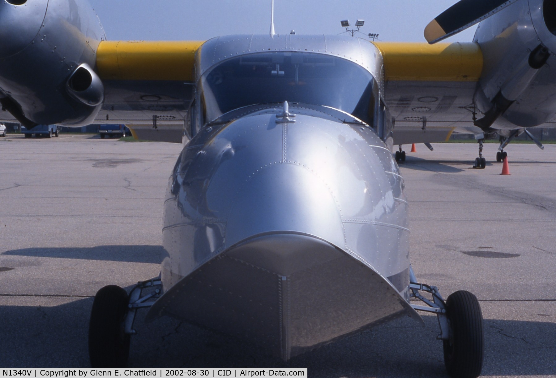 N1340V, 1941 Grumman G-44 Widgeon C/N 1228, Head-on shot, close up!