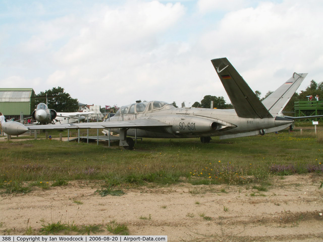 388, Fouga CM-170R Magister C/N 388, Fouga CM-170R/Preserved Nordholz Aeronauticum (marked as SC+601)