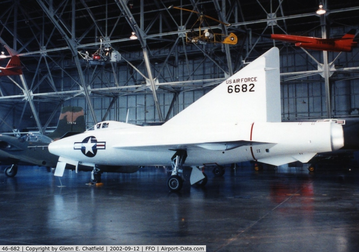 46-682, 1948 Convair XF-92A C/N 7-002, XF-92A at the National Museum of the U.S. Air Force