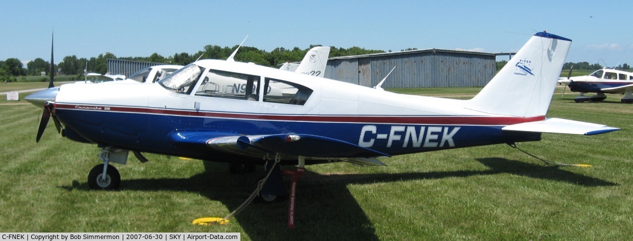 C-FNEK, 1961 Piper PA-24-250 Comanche C/N 24-2623, Comanche 250 at the Sandusky, OH fly-n