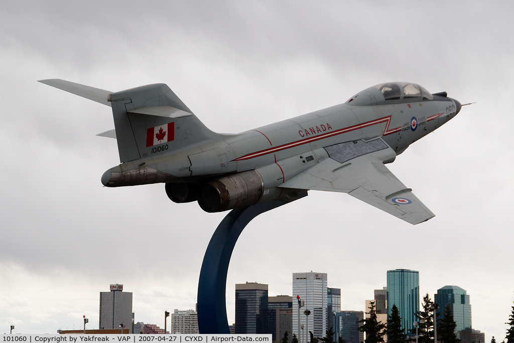 101060, 1957 McDonnell CF-101B Voodoo C/N 611, Canadian AF McDonnell CF-101B Voodoo