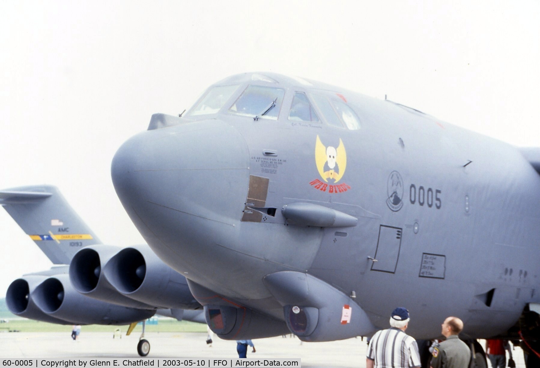 60-0005, 1960 Boeing B-52H Stratofortress C/N 464370, At the 100th Anniversary of Flight celebration