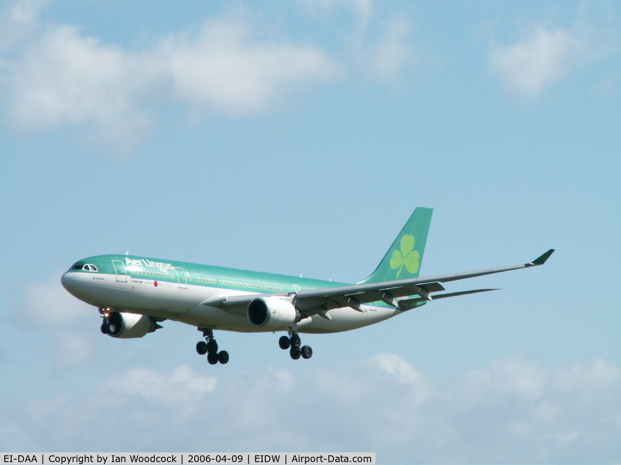 EI-DAA, 2001 Airbus A330-202 C/N 397, A330-202/Aer Lingus/Dublin