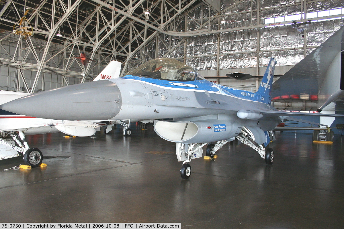 75-0750, 1975 General Dynamics YF-16A Fighting Falcon C/N 61-6, F-16A