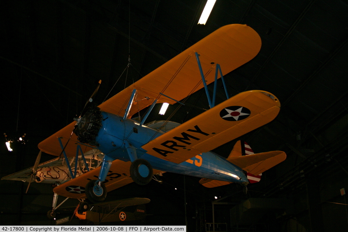 42-17800, Boeing PT-13D Kaydet (E75) C/N 75-5963, PT-13