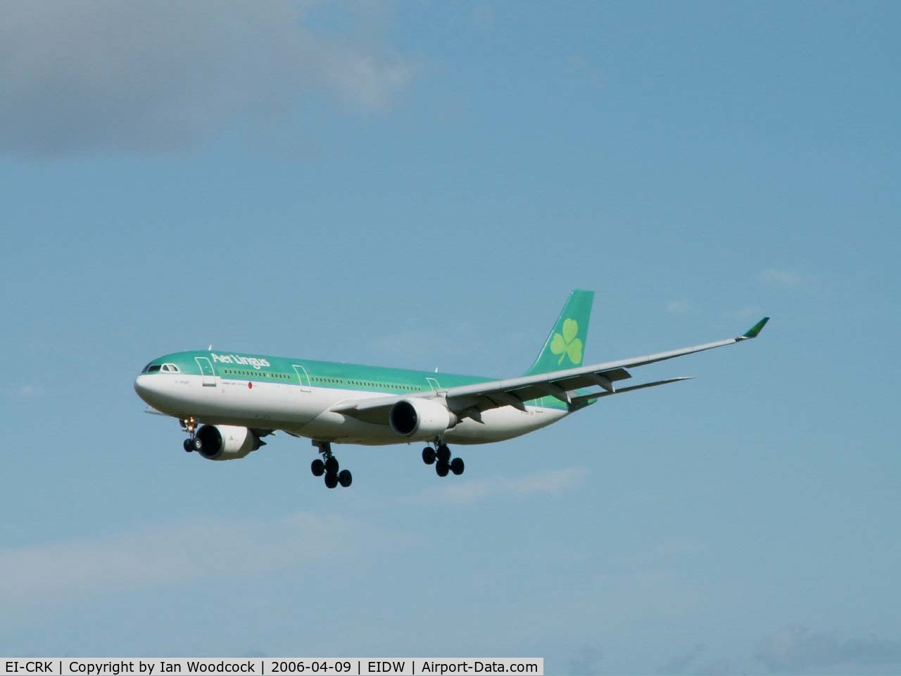 EI-CRK, 1994 Airbus A330-301 C/N 070, A330-301/Aer Lingus/Dublin