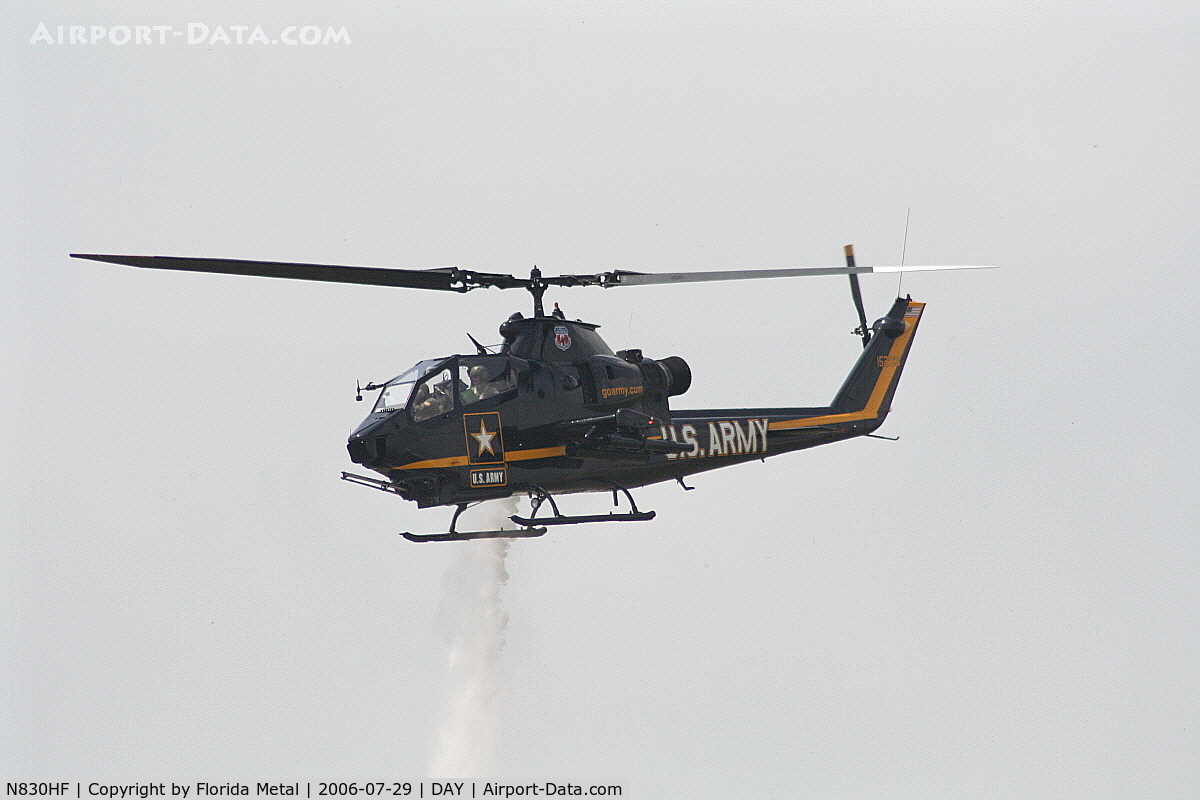 N830HF, 1966 Bell AH-1F C/N 66-15283, Cobra