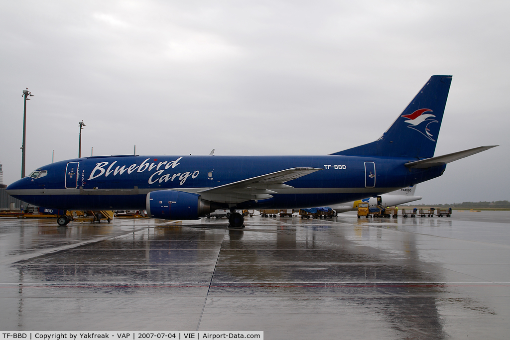 TF-BBD, 1989 Boeing 737-3Y0F C/N 24463, Bluebird Boeing 737-300