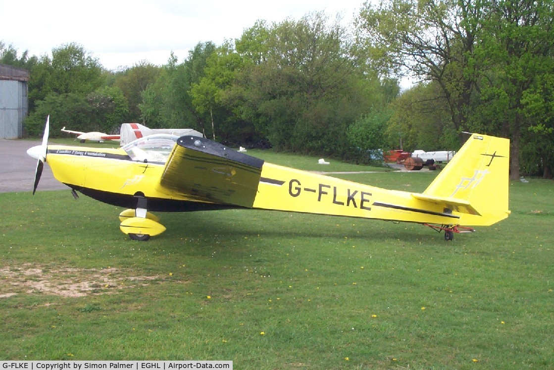 G-FLKE, 2001 Scheibe SF-25C Falke C/N 44673, SF25C at Lasham airfield
