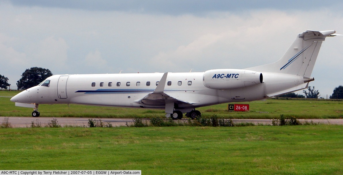 A9C-MTC, 2006 Embraer EMB-135BJ Legacy C/N 14500975, Embraer Legacy BJ