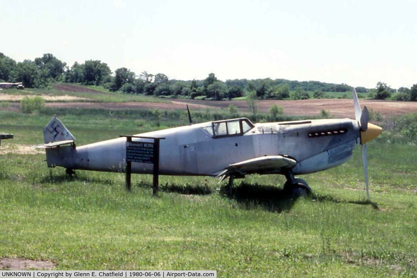 UNKNOWN, , Spanish-built Me.109 that was in the movie 
