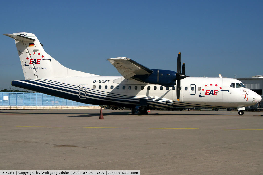 D-BCRT, 1992 ATR 42-300 C/N 289, visitor