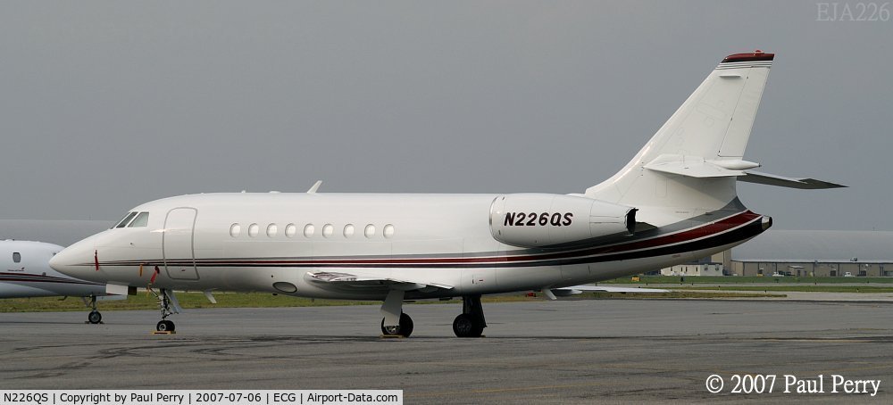 N226QS, 2000 Dassault Falcon 2000 C/N 126, An ExecJets flight into Elizabeth City