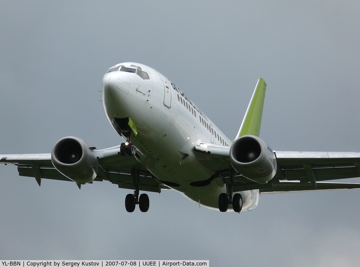 YL-BBN, 1992 Boeing 737-522 C/N 26683, 