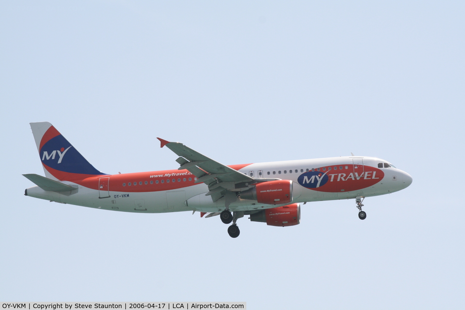 OY-VKM, 2002 Airbus A320-214 C/N 1889, Taken on a Beach in Larnaca