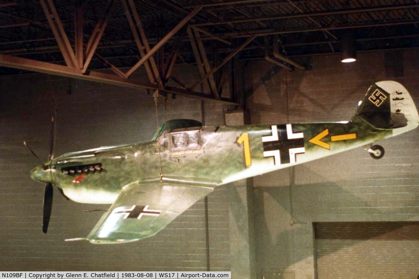 N109BF, Messerschmitt Bf-109 C/N 199, At the EAA Museum