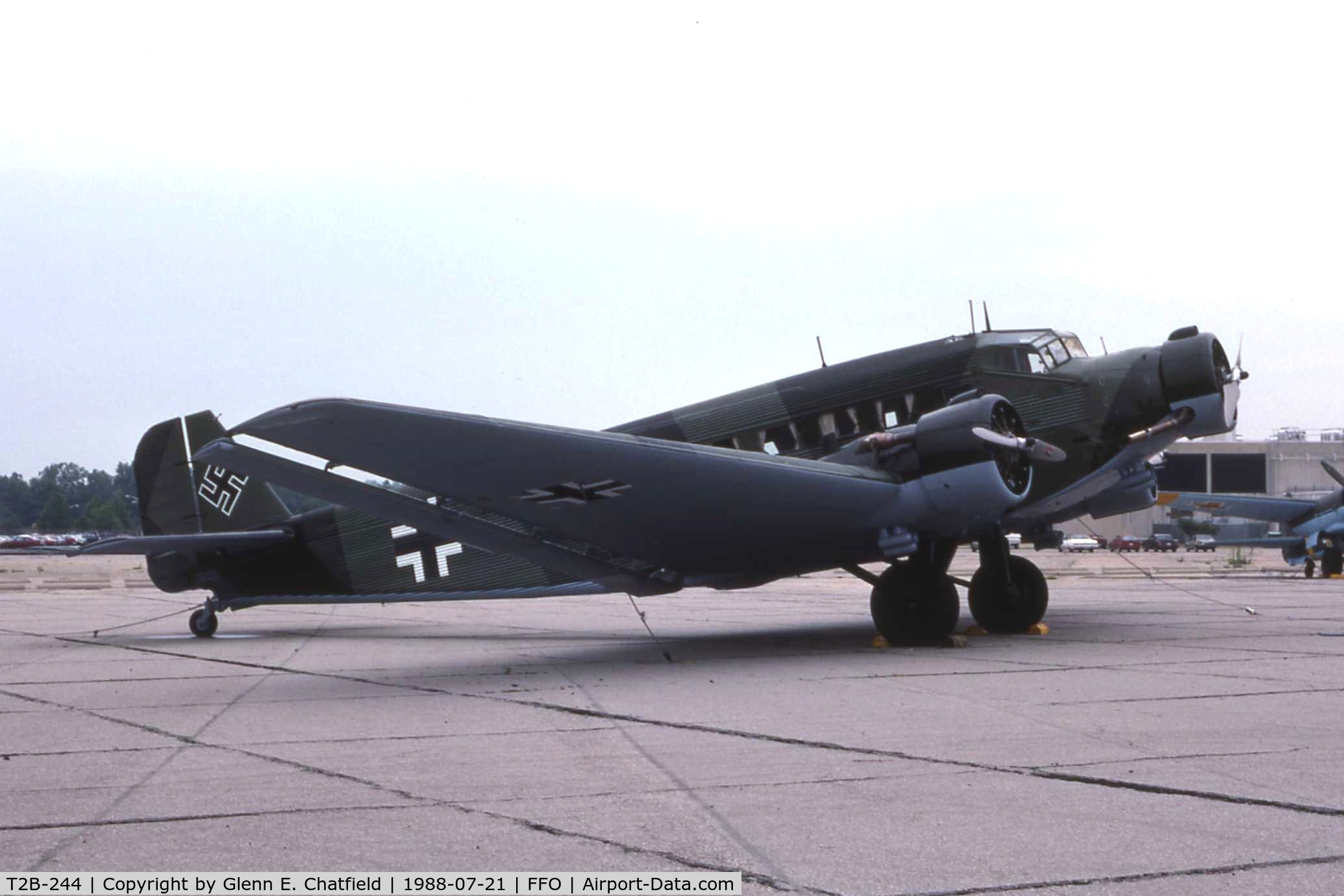 T2B-244, Junkers (CASA) 352L (Ju-52) C/N 135, At the National Museum of the U.S. Air Force