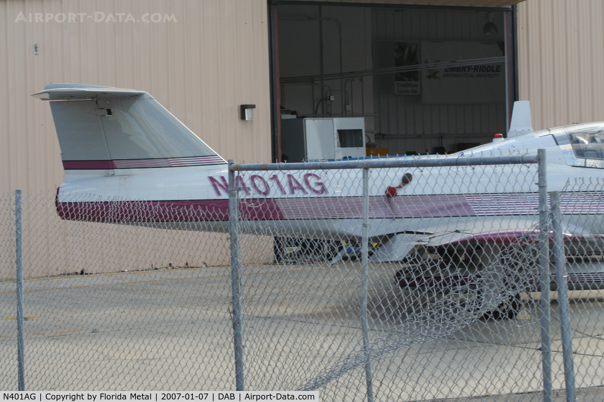 N401AG, Canadair CL-41G-5 Tebuan C/N 2205, Travolta's ERAU donation