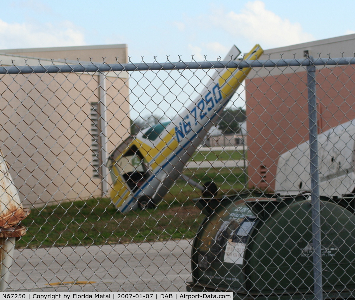 N67250, 1978 Cessna 152 C/N 15281721, C152 - tornado damage