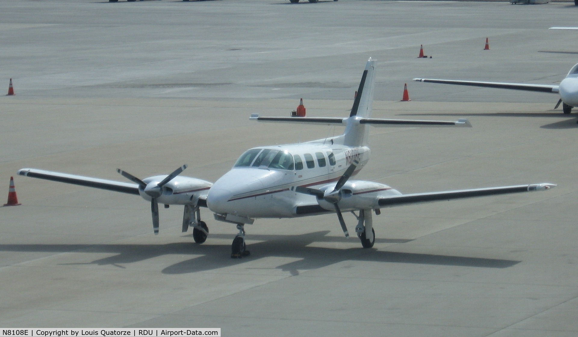 N8108E, Mooney M20A C/N 1379, on the ramp at RDU