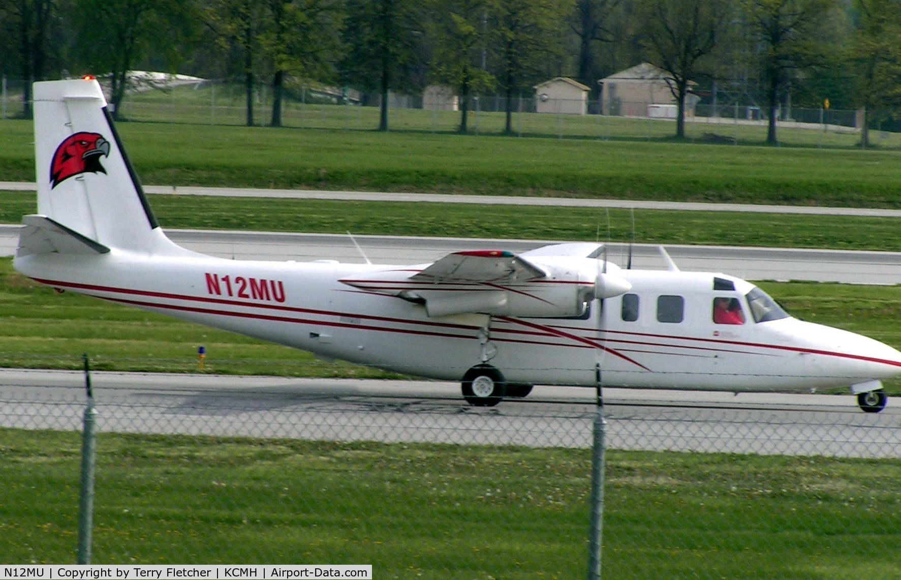 N12MU, 1971 Aero Commander 681 Hawk Commander C/N 6051, AC681 @ Columbus Ohio