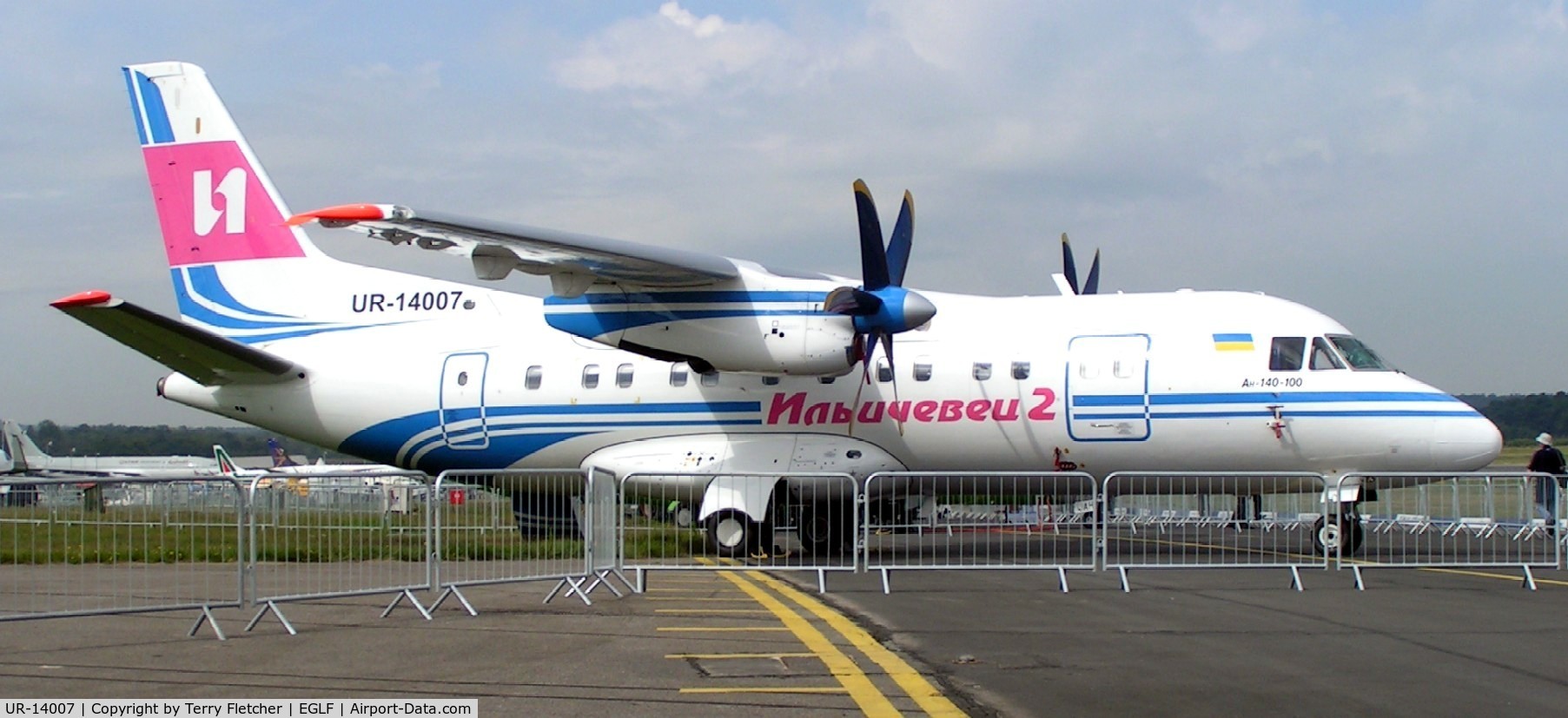 UR-14007, Antonov An-140-100 C/N 36525305029, Antonov 140