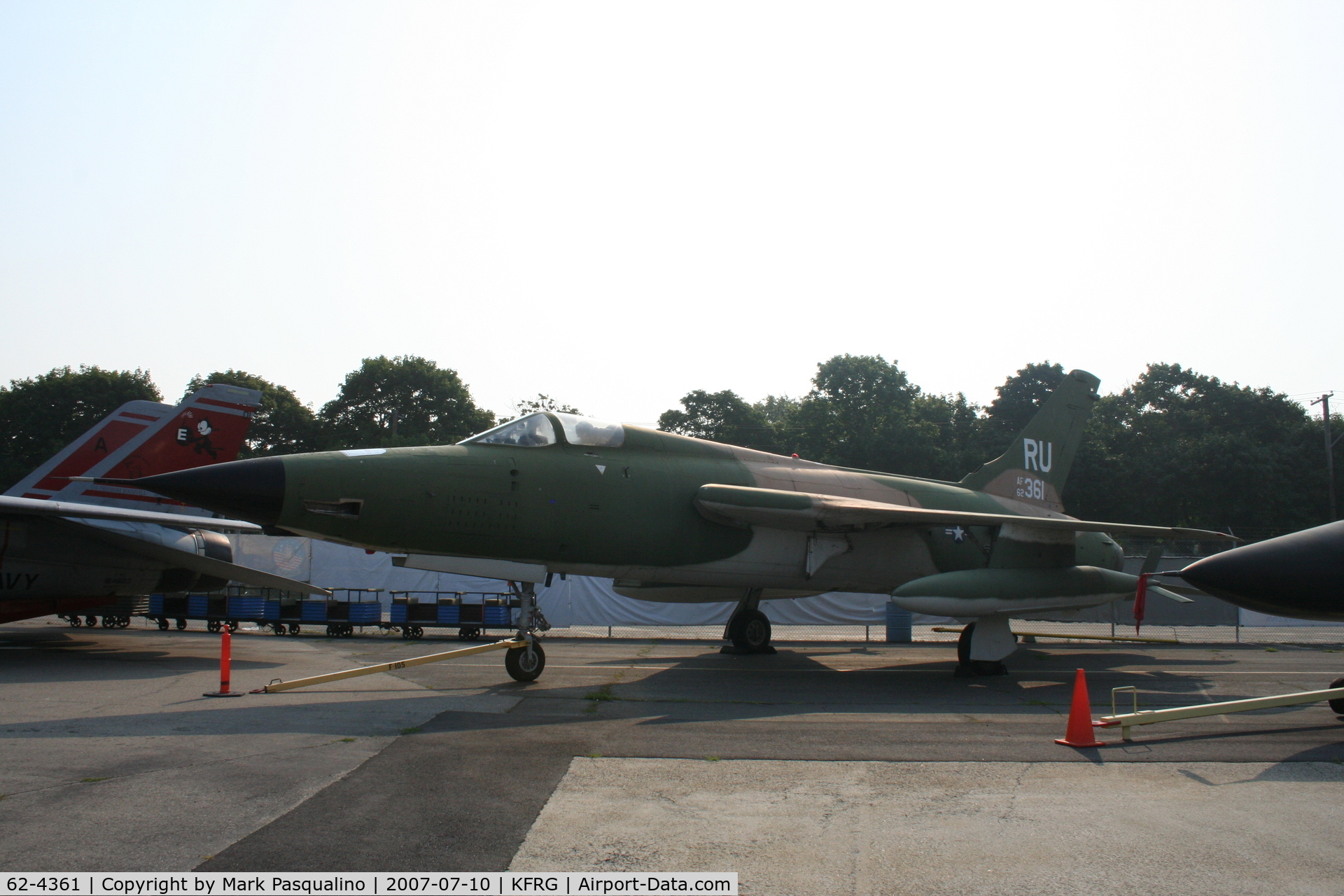 62-4361, 1962 Republic F-105D Thunderchief C/N D561, F-105D