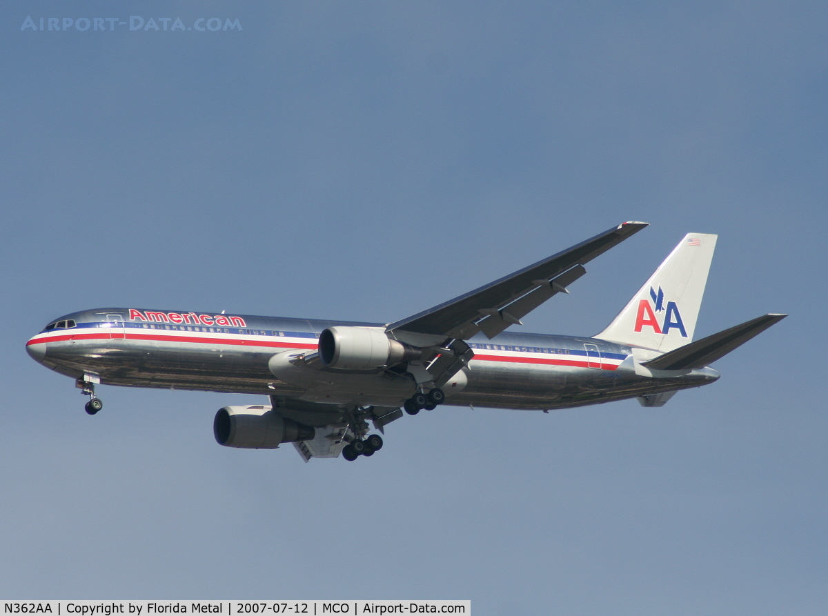 N362AA, 1988 Boeing 767-323 C/N 24043, AA
