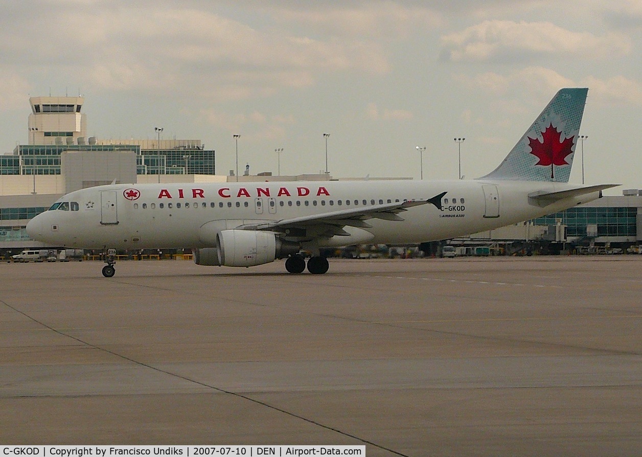 C-GKOD, 2002 Airbus A320-214 C/N 1864, Air Canada A 320