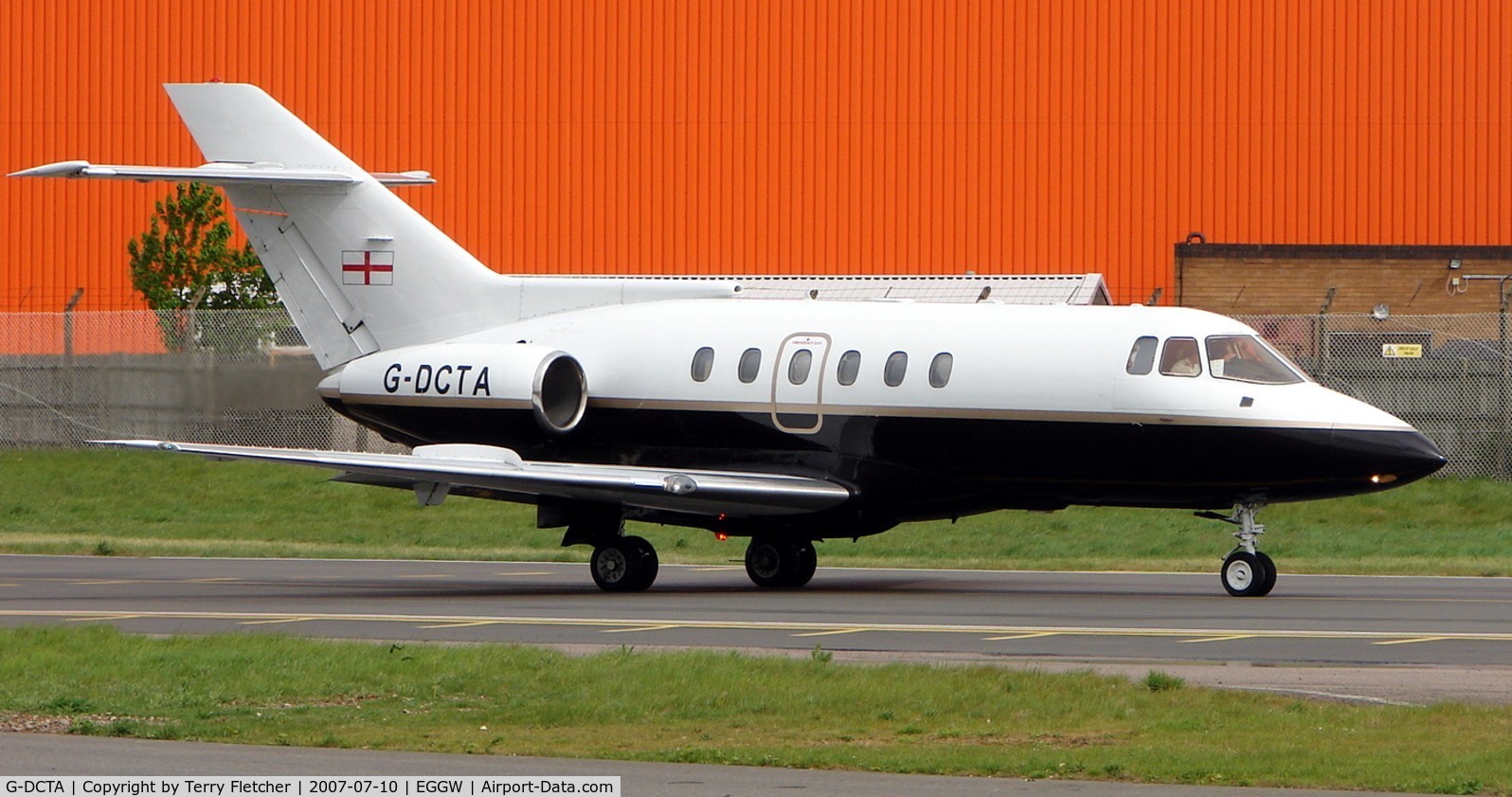 G-DCTA, 1988 British Aerospace BAe.125-800B C/N 258130, Hawker 125