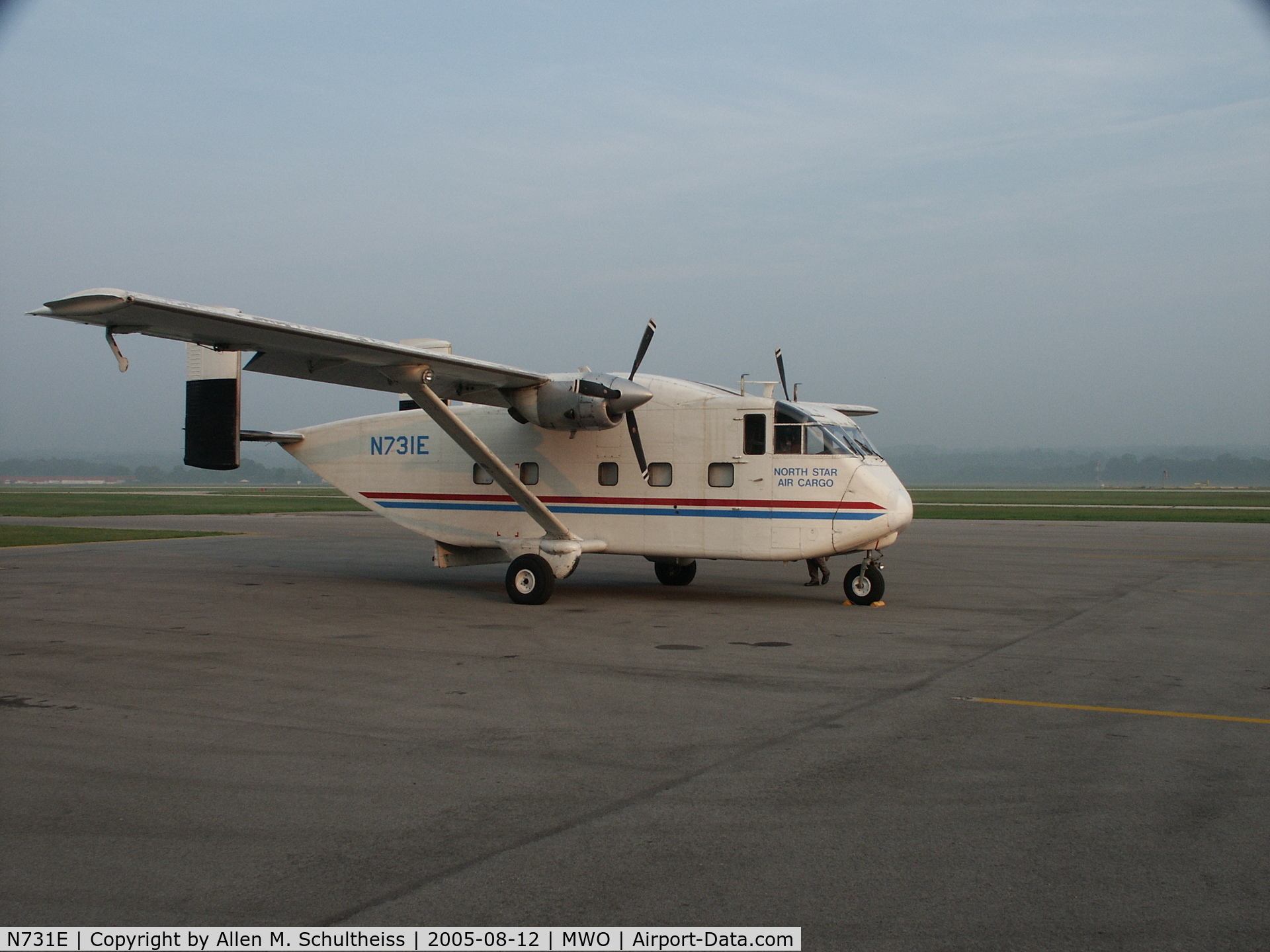 N731E, 1968 Short SC-7 Skyvan 3 C/N SH.1853, Empty, fueled and ready to depart