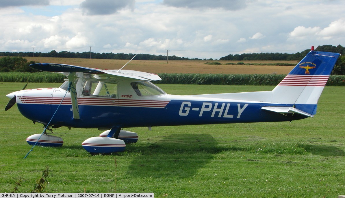 G-PHLY, 1973 Reims FRA150L Aerobat C/N 0214, Cessna FRA150L