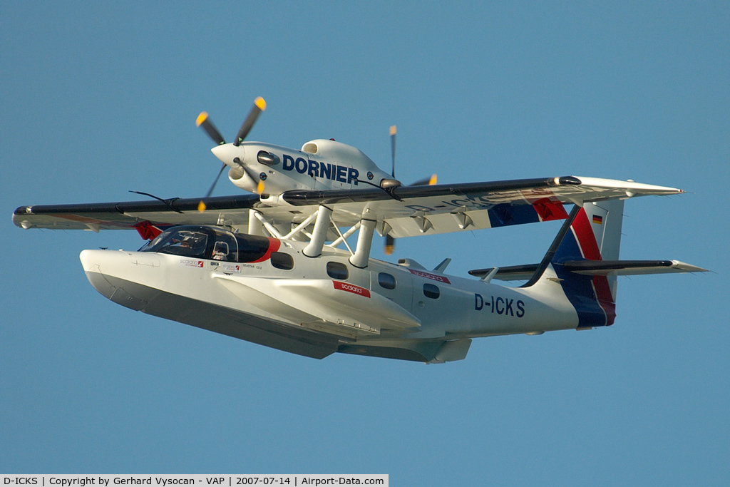 D-ICKS, 1985 Dornier CD-2 Seastar C/N 1002, Air-Challange 2007