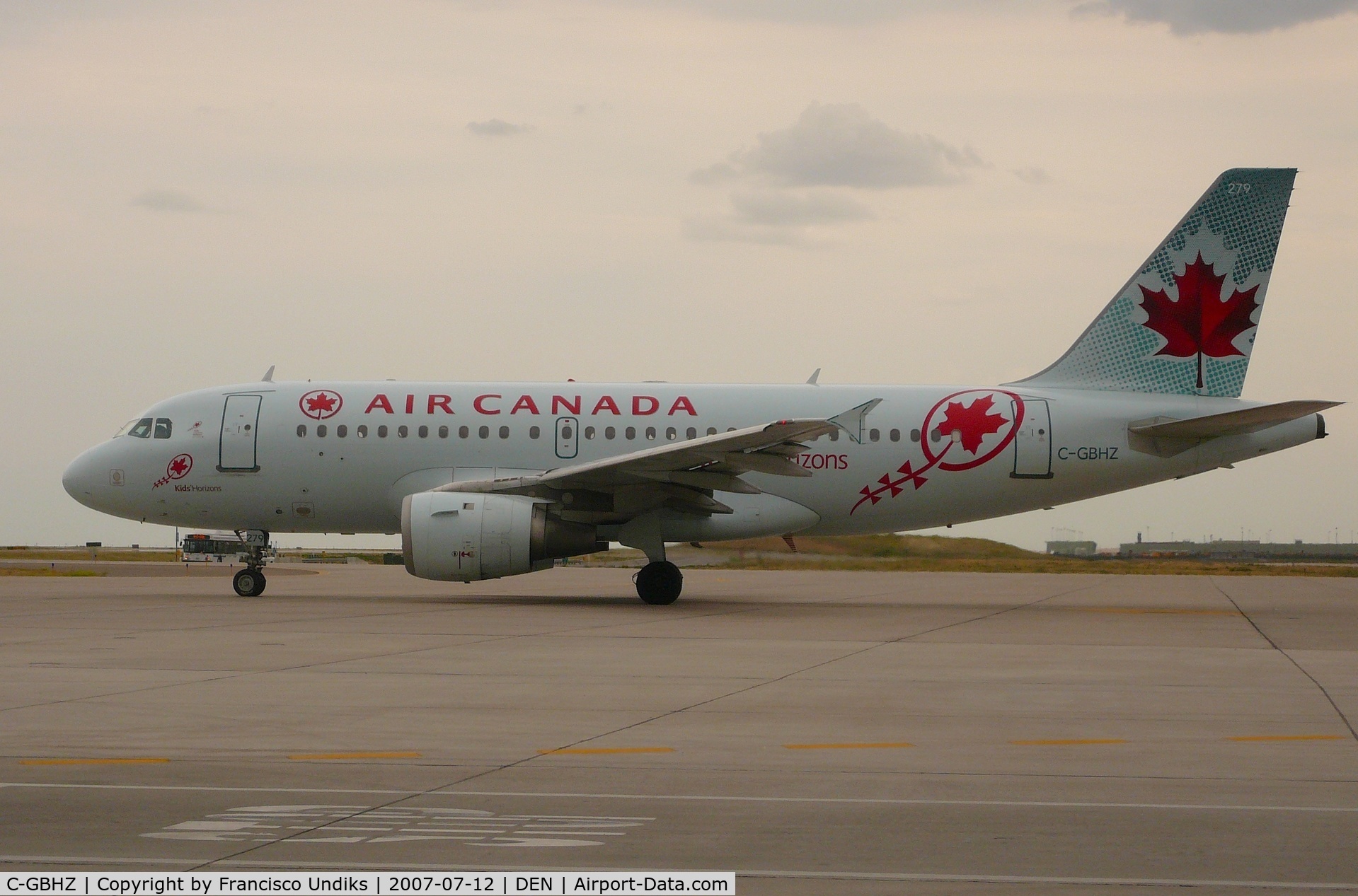 C-GBHZ, 1998 Airbus A319-114 C/N 813, Air Canada A319