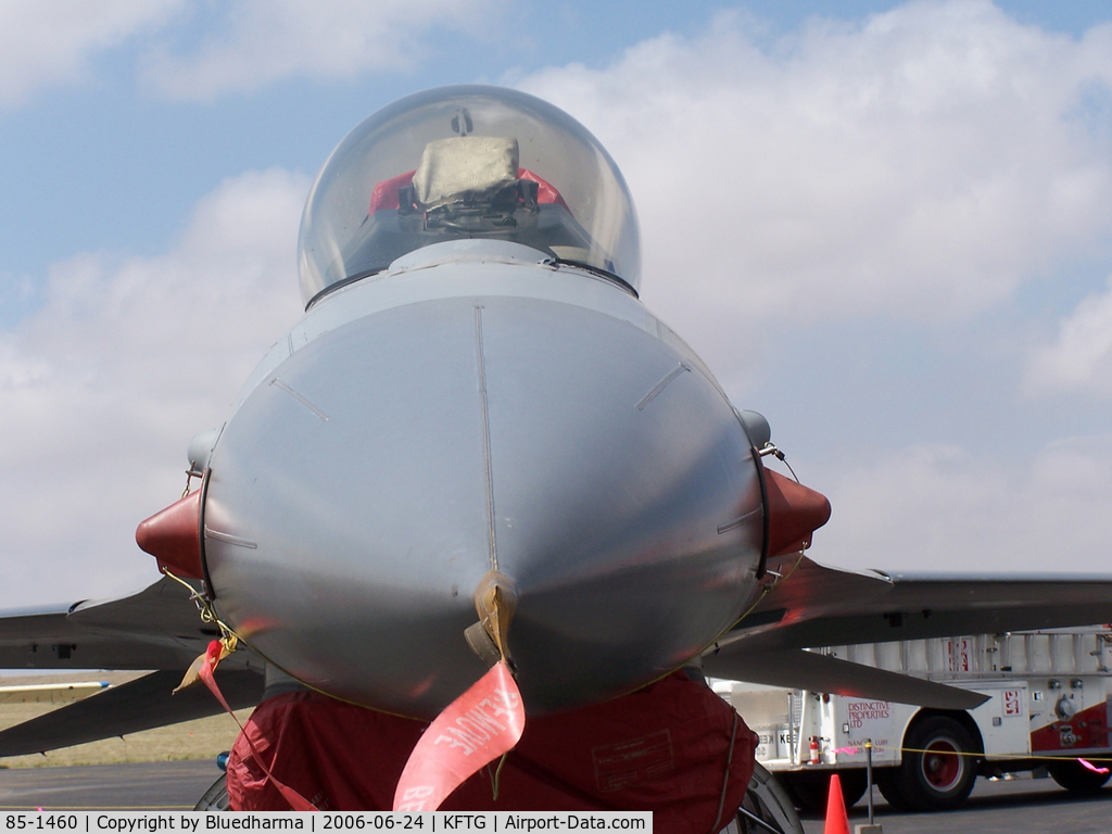 85-1460, 1985 General Dynamics F-16C Fighting Falcon C/N 5C-240, Front View
