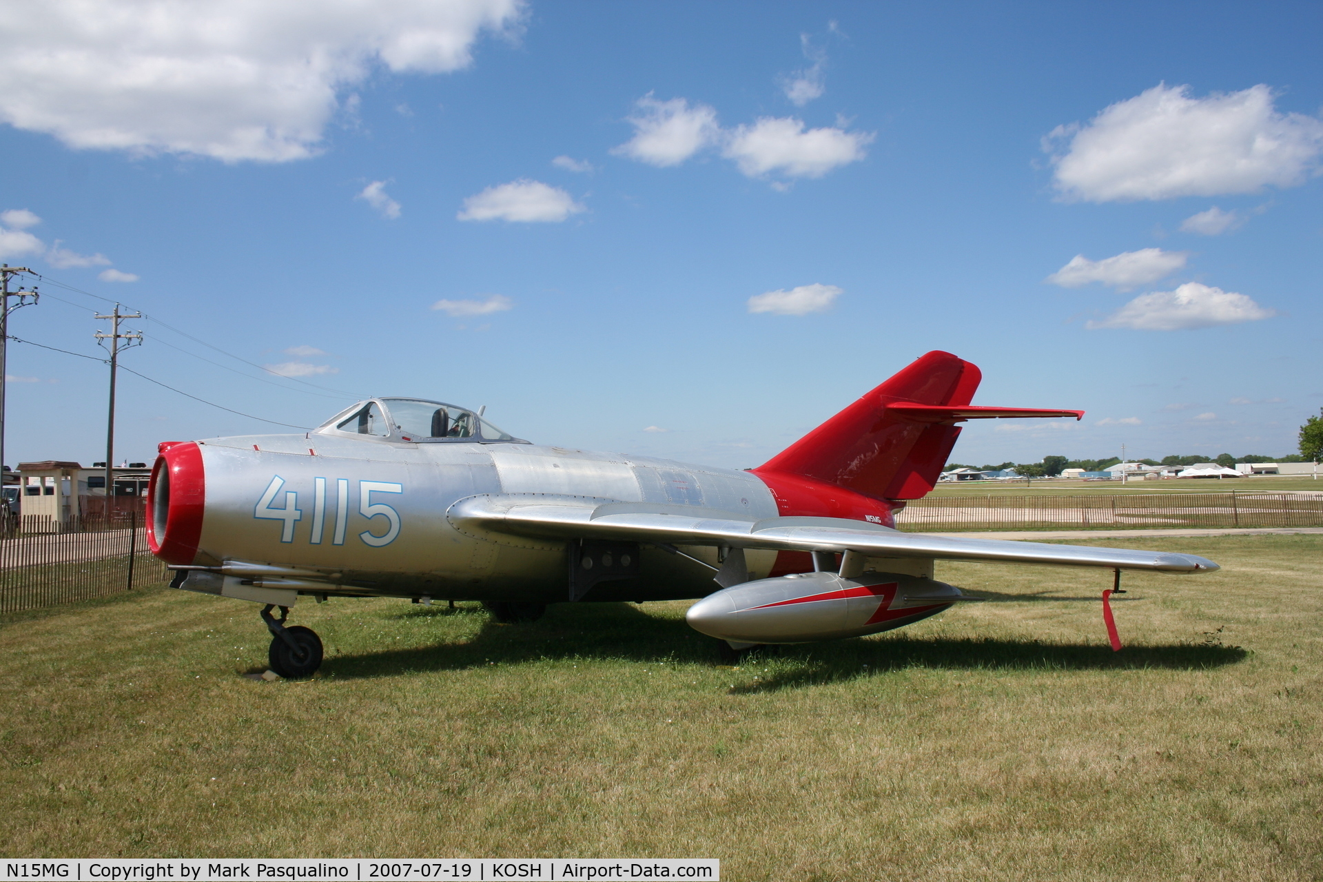 N15MG, 1954 Mikoyan-Gurevich MiG-15bis C/N 1411, MiG-15