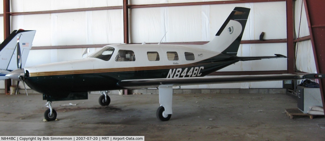 N844BC, Piper PA-46-350P Malibu Mirage C/N 4636293, Marysville, OH