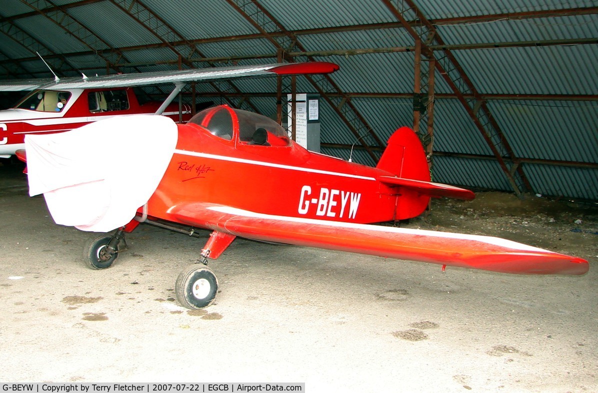G-BEYW, 1984 Taylor Monoplane C/N PFA 055-10279, Taylorcraft