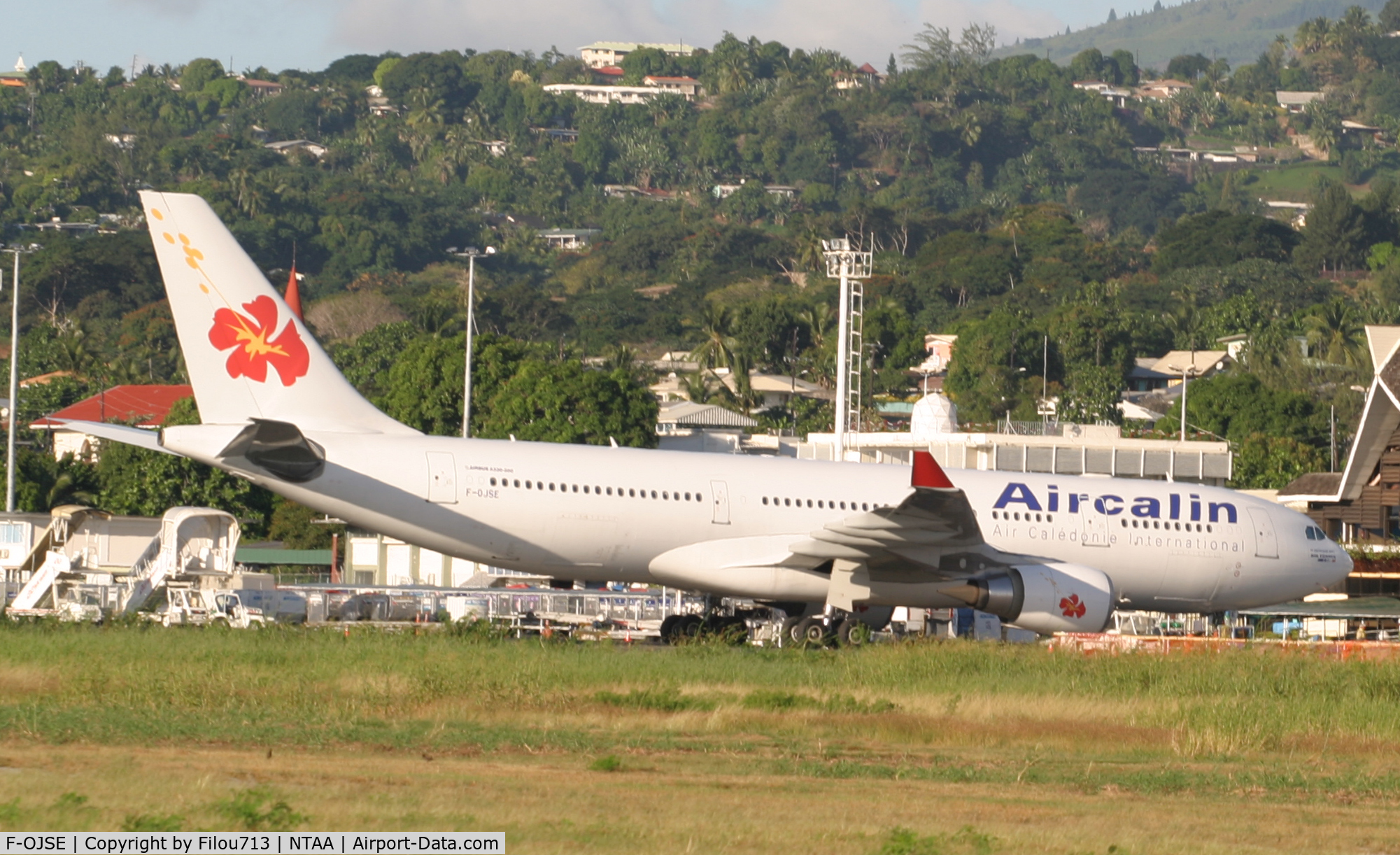 F-OJSE, Airbus A330-202 C/N 510, Air Calin at Tahiti Faa\'a