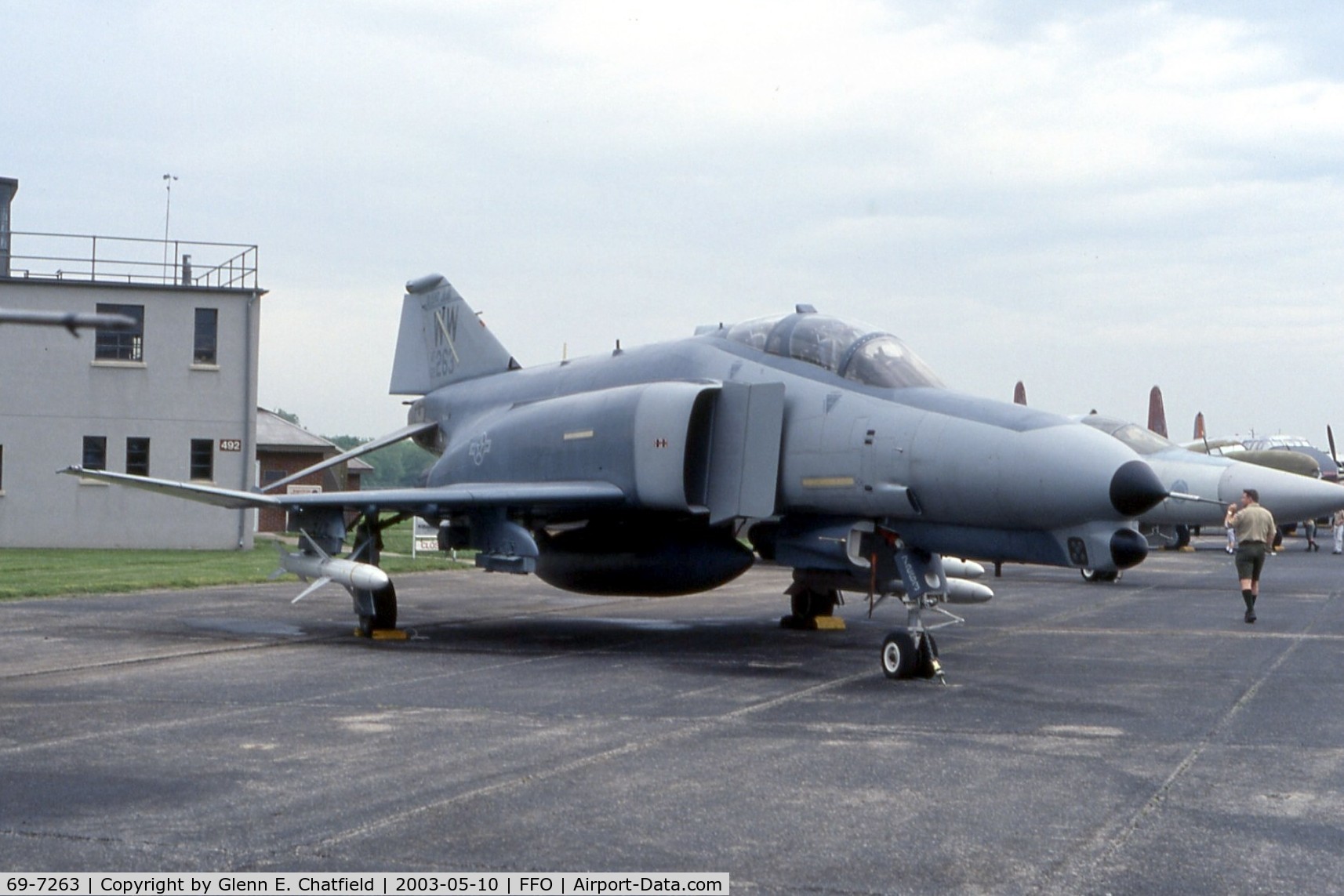 69-7263, 1969 McDonnell Douglas F-4G Phantom II C/N 3947, F-4G at the National Museum of the U.S. Air Force.