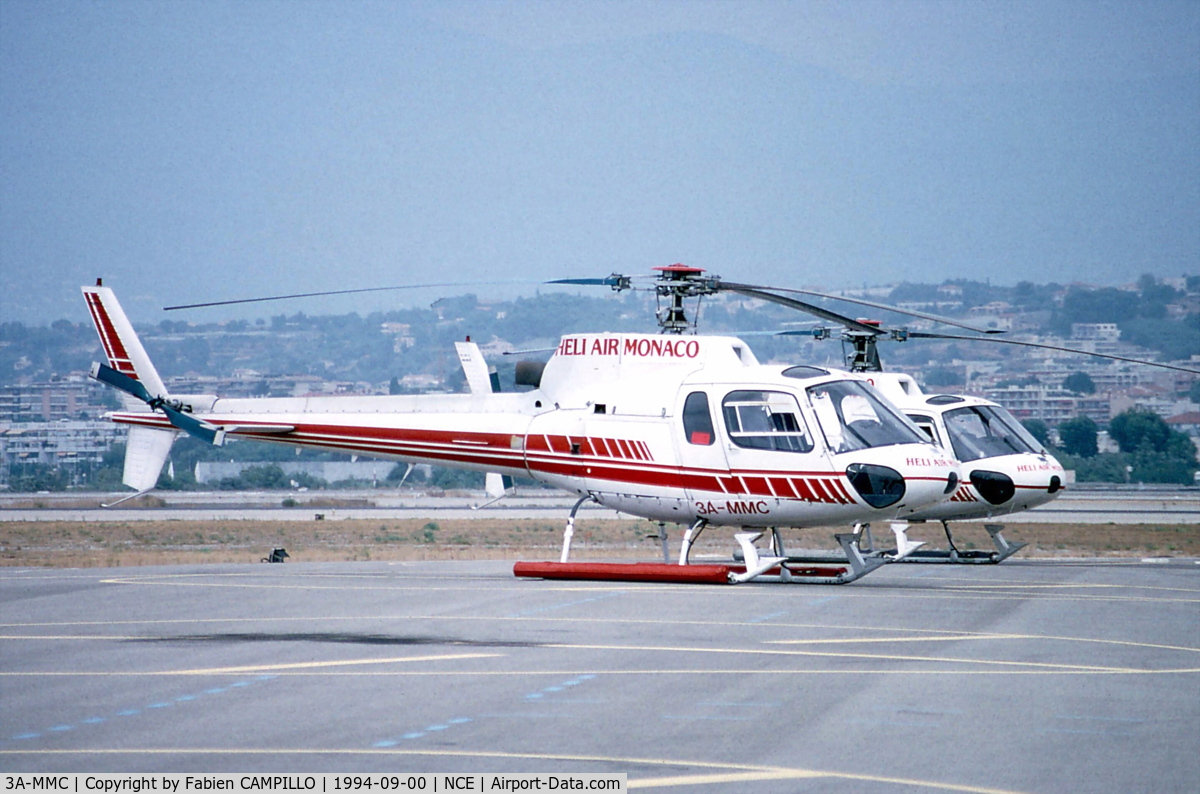 3A-MMC, Eurocopter AS-350B Ecureuil Ecureuil C/N 1709, Heli Air Monaco