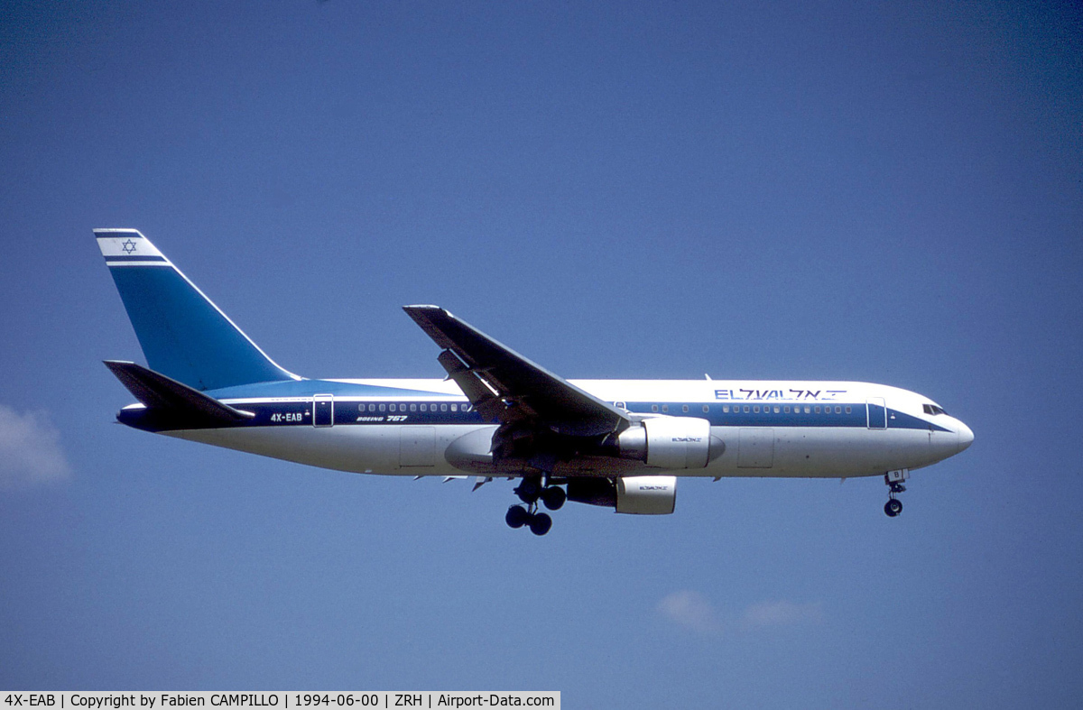 4X-EAB, 1983 Boeing 767-258 C/N 22973, El AL