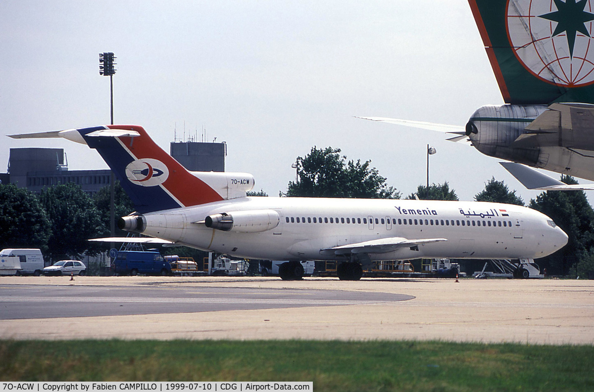 7O-ACW, 1979 Boeing 727-2N8 C/N 21845, Yemenia