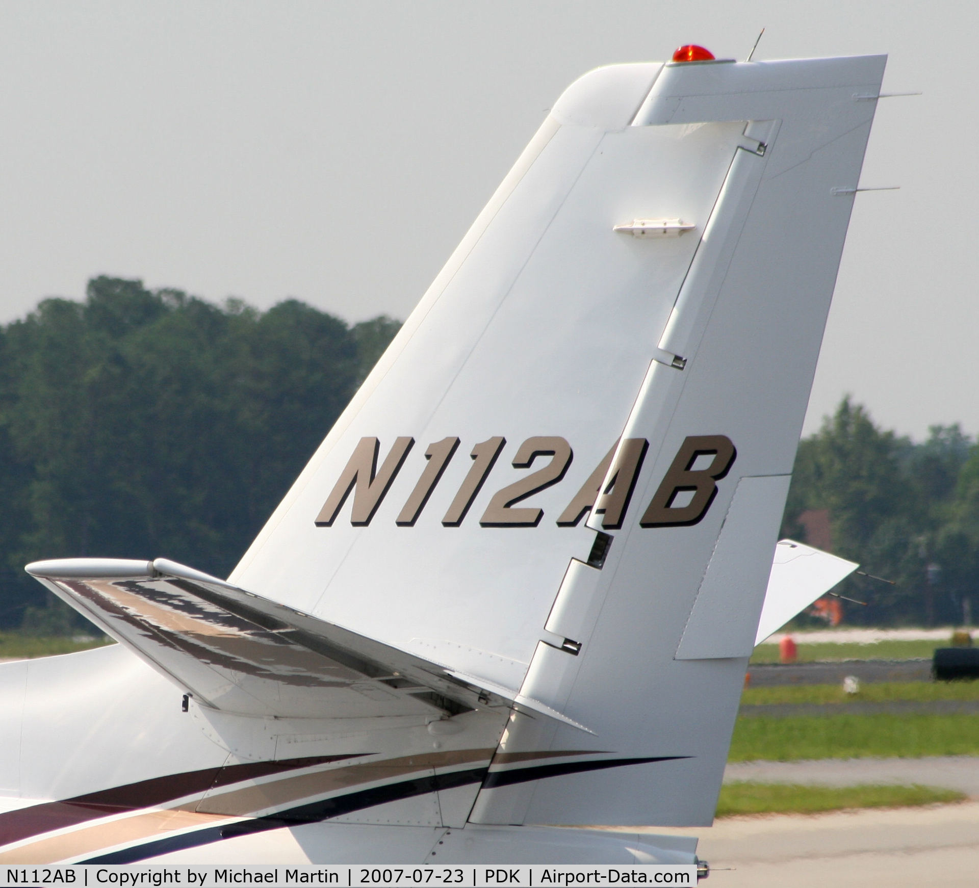 N112AB, 2004 Cessna 560XL C/N 560-5361, Tail Numbers