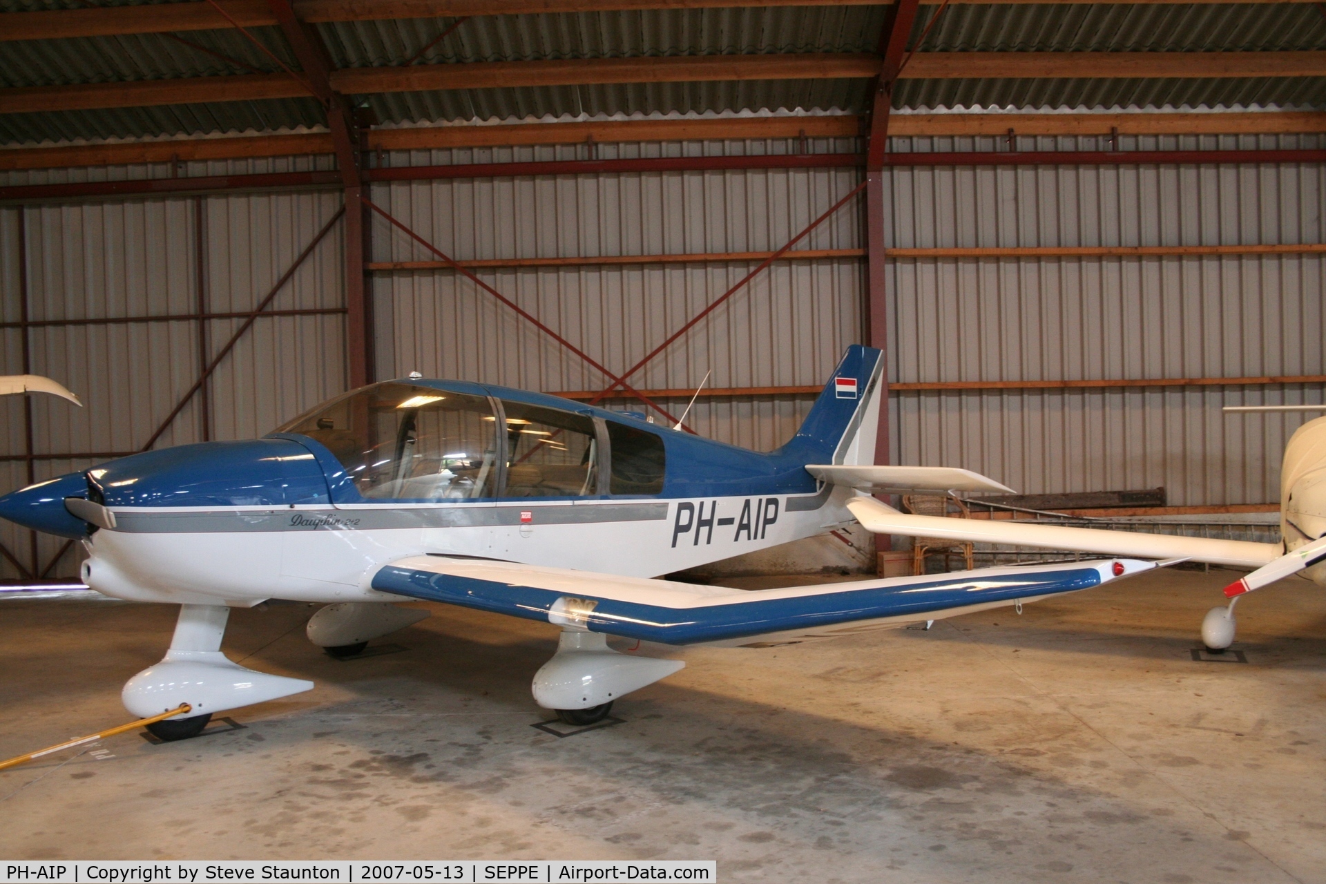 PH-AIP, Robin DR-400-120 Dauphin 2+2 C/N 1797, Taken on a Aeroprint tour @ Seppe