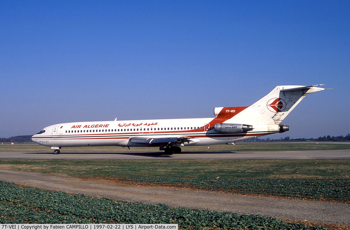 7T-VEI, 1975 Boeing 727-2D6 C/N 21053, Air Algerie